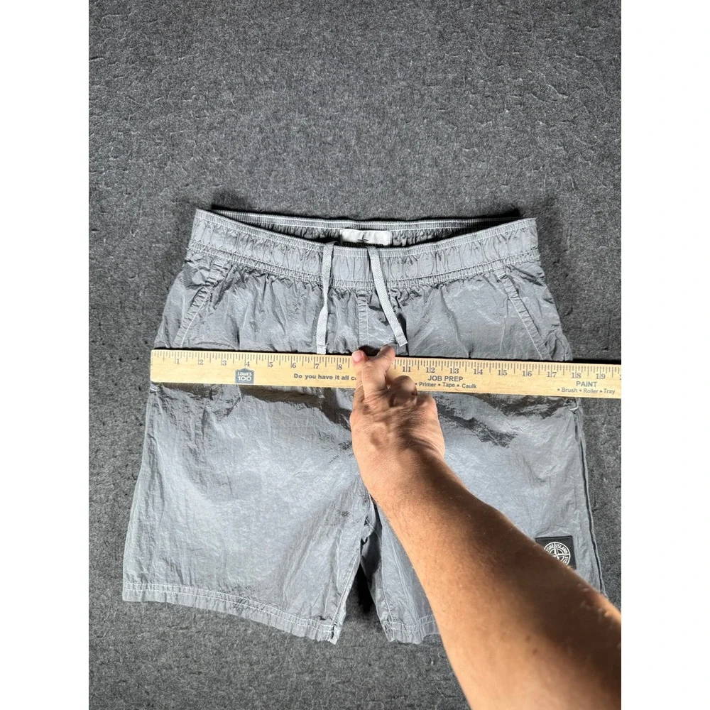 Stone Island Nylon Metal Swim Shorts Grey 8015B0943 V0041 Mens Small